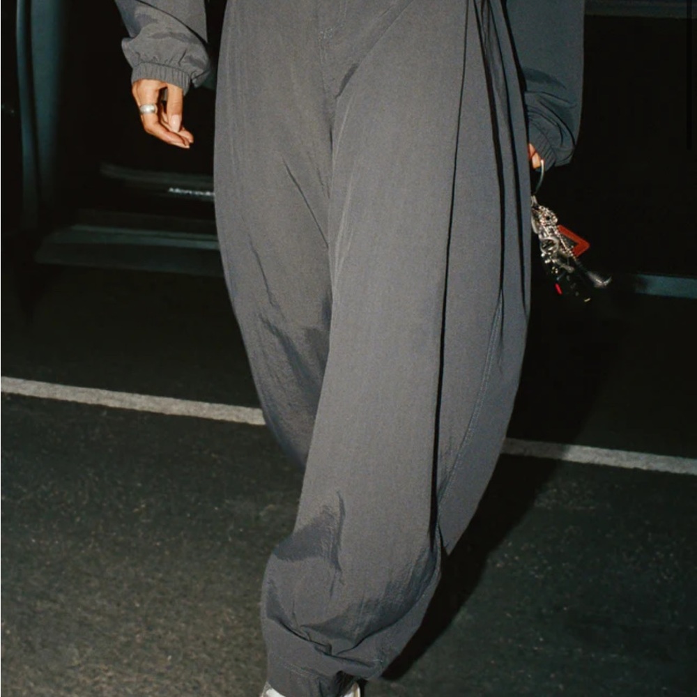 Joah Brown Slate Gray Jumpsuit